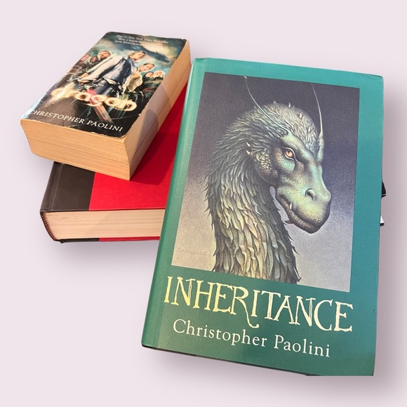 The Eragon 4 book series - Christopher Paolini 
1 paperback, 3 hardcovers - Picture 6 of 16